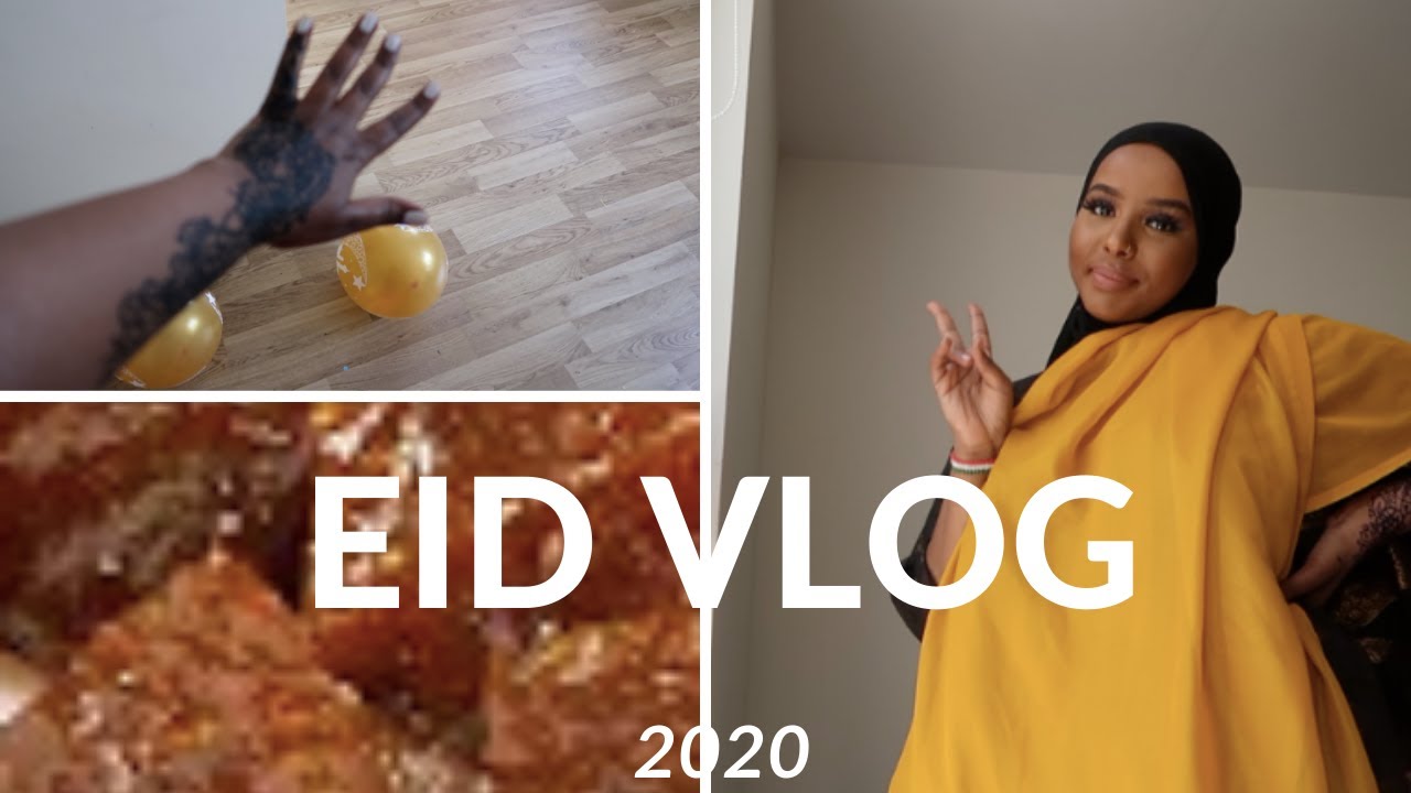 EID VLOG 2020| MAKING SOMALI HALWA AND BASBOUSA