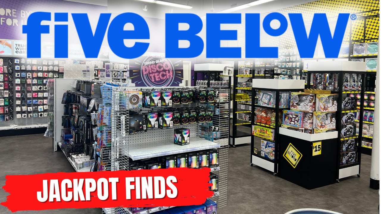 FIVE BELOW JACKPOT - I CANT BELIEVE ALL THE NEW ITEMS IN STORE NOW!!