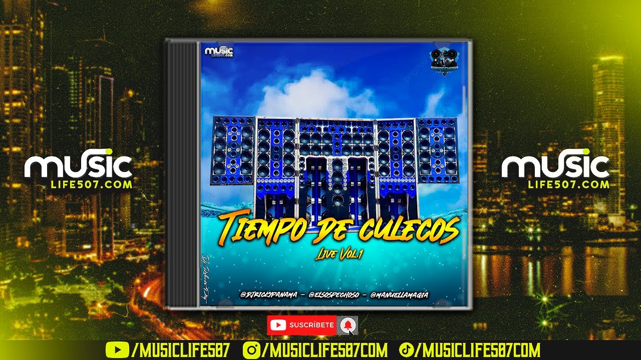 TIEMPO DE CULECOS LIVE VOL.1 🔥 - DJ RICKY PANAMA ❌ MANUEL LA MAGIA ❌ EL SOSPECHOSO | #MUSICLIFE507