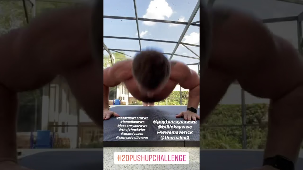 Dash Wilder (20 Pushup Challenge)