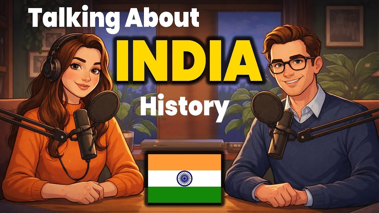 Talking About INDIA in English | Real English Conversation 
