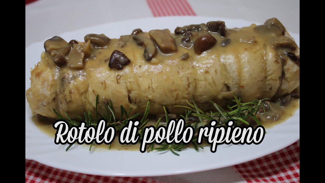 Rotolo di pollo 🍗 ripieno 🧀🥓 - Sfizi & Delizie
