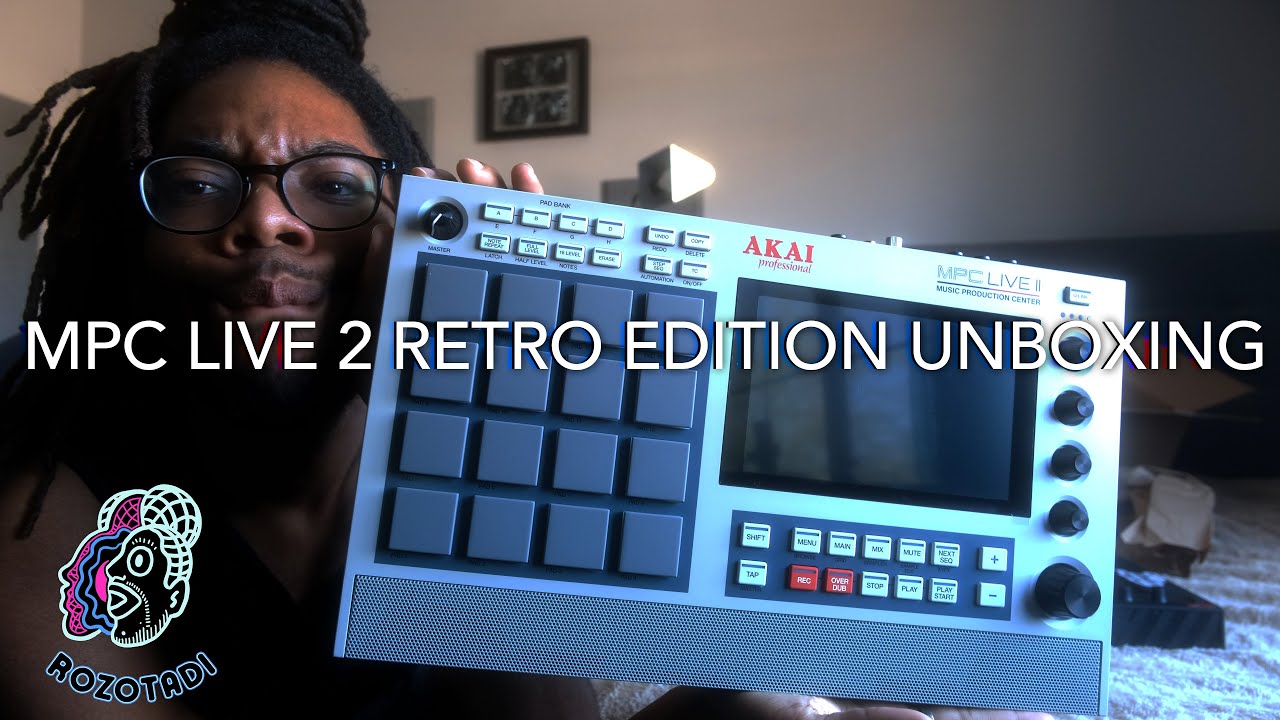 MPC Live II Retro Edition Unboxing/Beat cook up