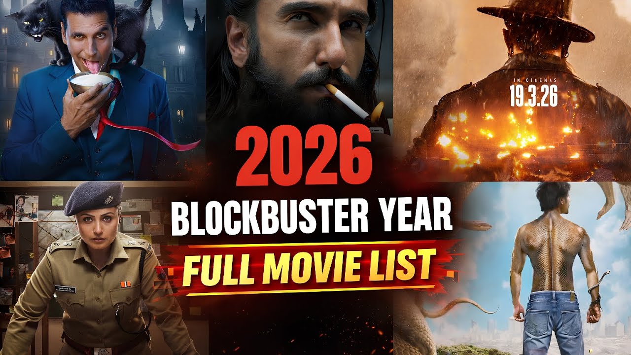 The biggest Bollywood and Pan-India films of 2026 🔥 | Border 2, Drishyam 3, Toxic, Love & War #viral