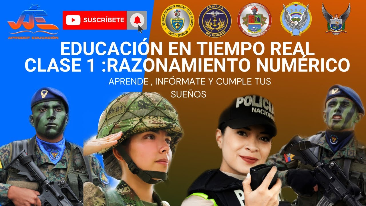 EDUCACIÓN EN TIEMPO REAL : GRUPO GRATUITO | CLASE 1 :Razonamiento numérico