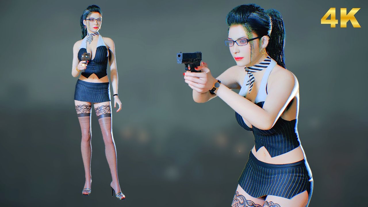 Resident Evil 2 | Ada Wong | Office Lady D 4K | Aerosmith