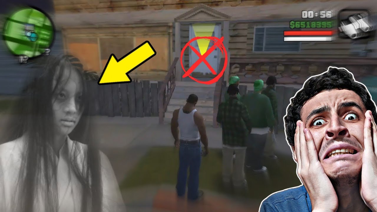 لا تدخل نهائيا إلى منزل سيجي بعد منتصف الليل في لعبة GTA SA