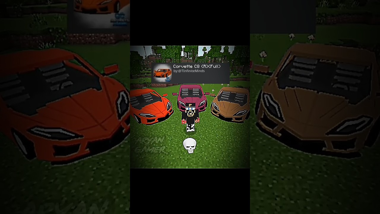 3 car Mods best in Minecraft🤯💀#trending#ytshorts#shorts