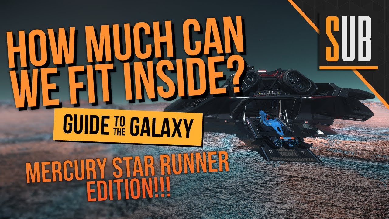 What Will Fit??? Mercury Star Runner | A Star Citizen's Guide to the Galaxy | Alpha 3.11.1