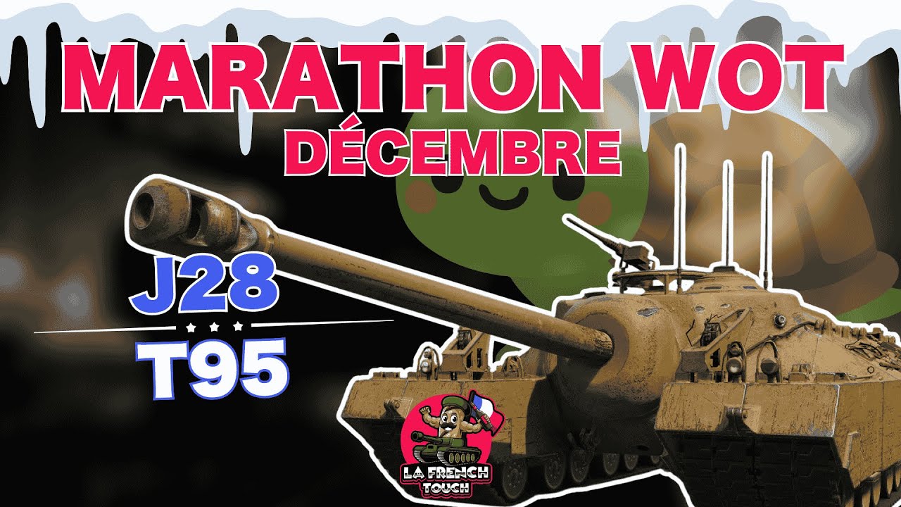 J28 : GAMEPLAY TORTUE BE LIKE - T95 [MARATHON WOT]