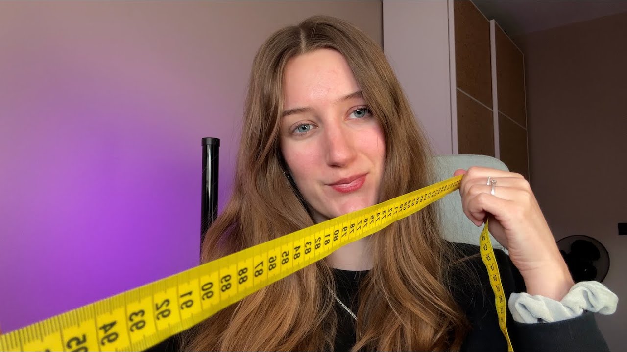 ASMR fast & aggressive measuring you (tailoring, scanning)