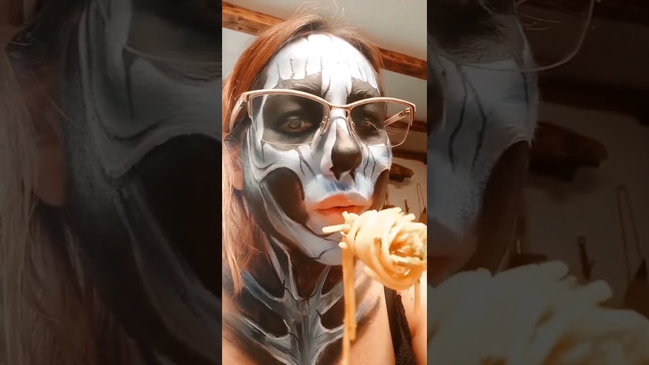#skull #bodypaint #shorts