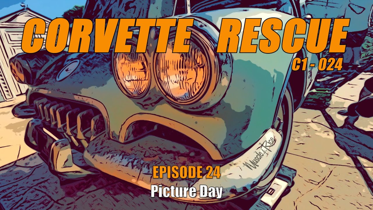 Спасение Корветта № 024 - Фотосессия и финальный осмотр Corvette C1 | Классика гаража Дойла