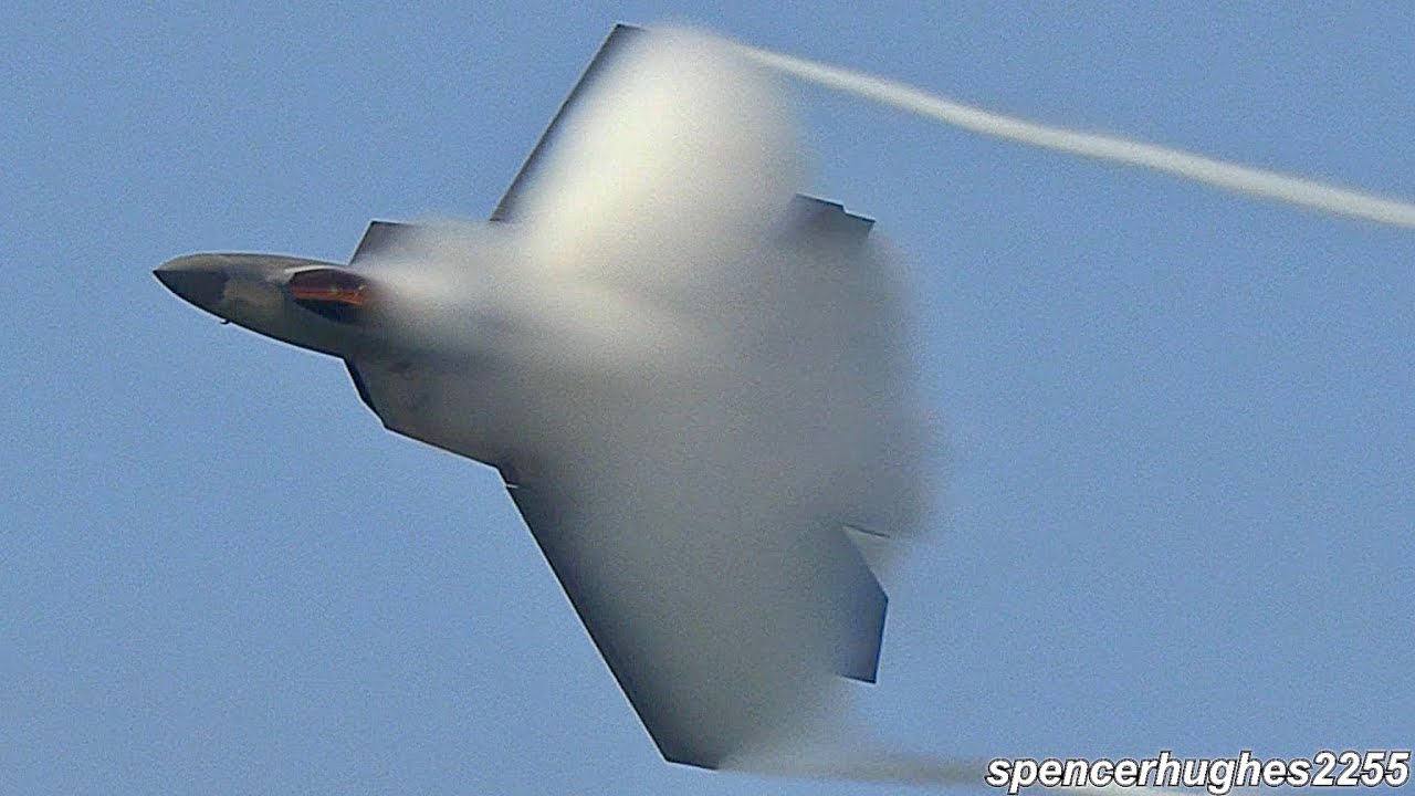 2023 Pacific Air Show - F-22 Raptor Arrival