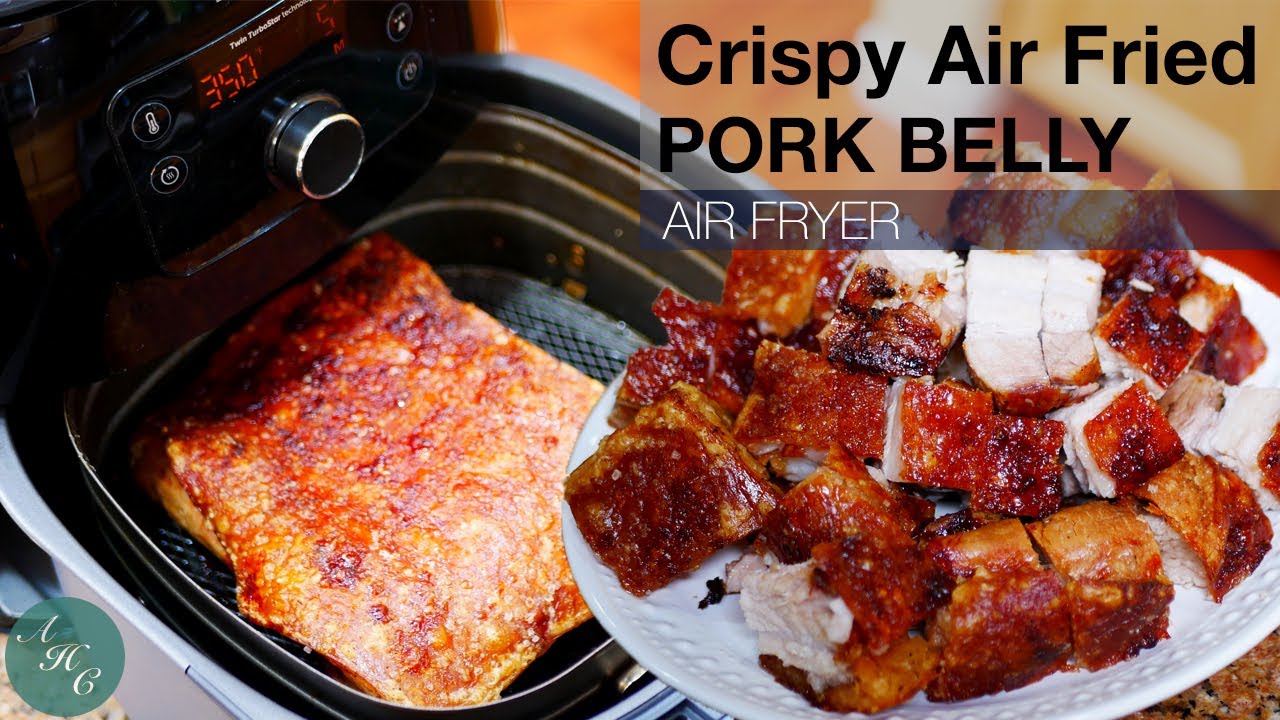 Filipino Crispy Pork Belly | Delicious and Easy way to make like Lechon Kawali using Air Fryer