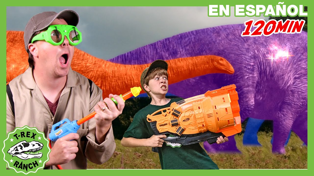 &iexcl;Rangers Descubren Dinosaurios M&aacute;gicos! 🌟 | 🦖 T-Rex Rancho | Moonbug Kids - Parque en Vivo!