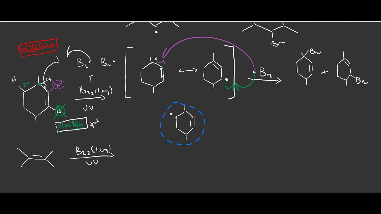 Alogenazione radicalica alcani ( brominazione ) - ESERCIZI DI CHIMICA ORGANICA