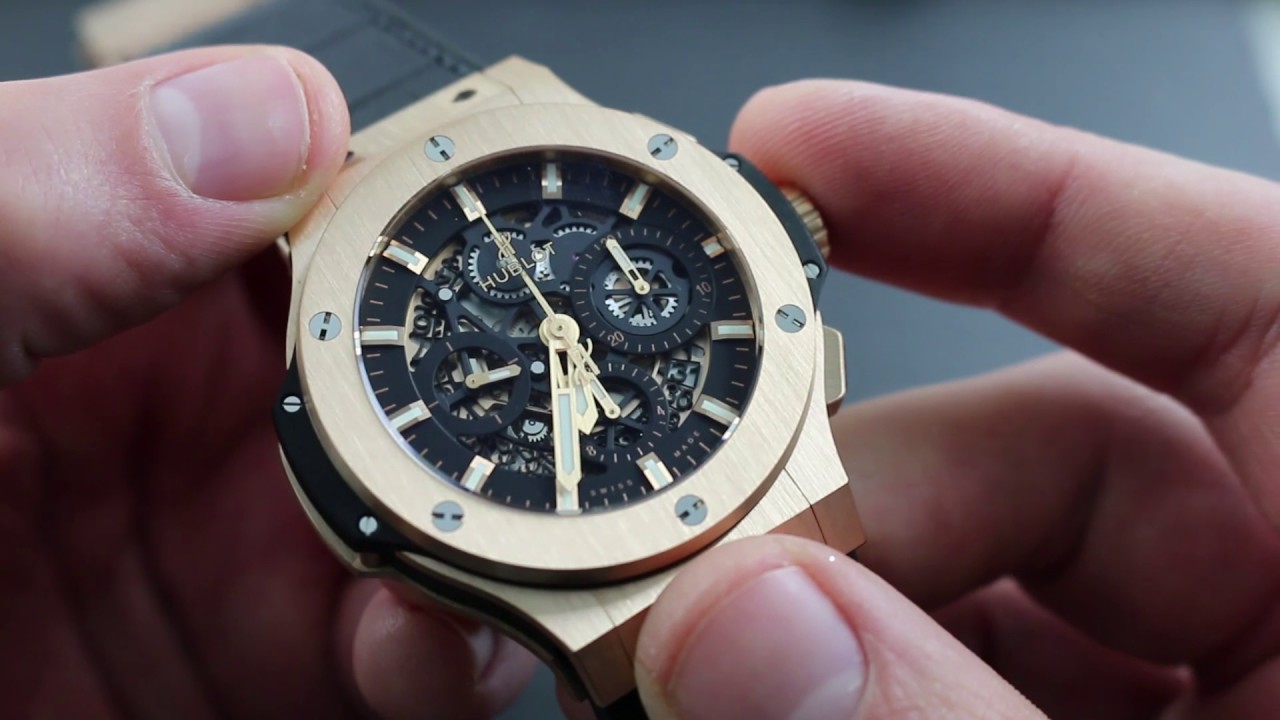 Hublot Big Bang Aero Bang Gold 311.PX.1180.GR Функции и уход