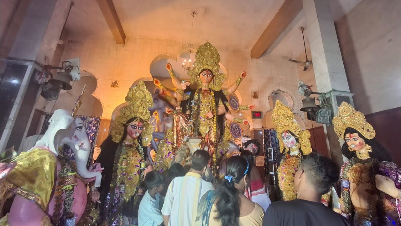 Moynagor durga puja বিসর্জন 2025