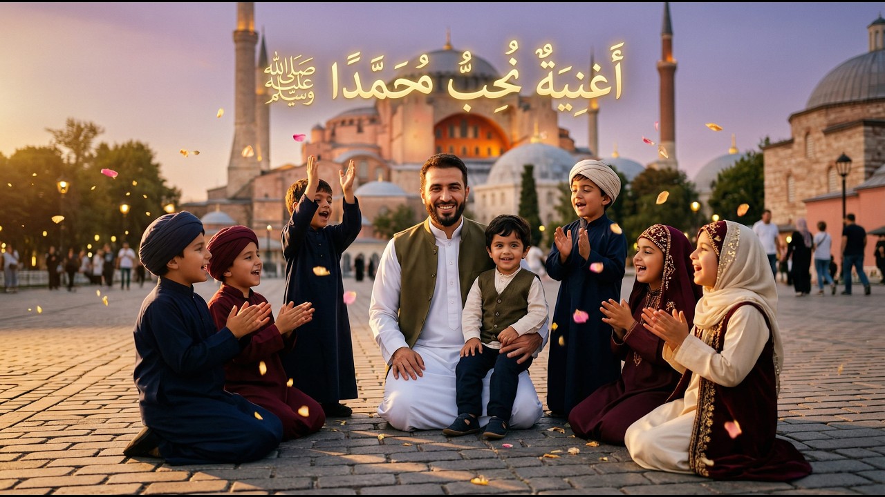 نُحِبُّ مُحَمَّدًا ﷺ | نشيد رمضاني يجمع بين التربية والروح  للكبار والصغار  | أجمل نشيد رمضاني