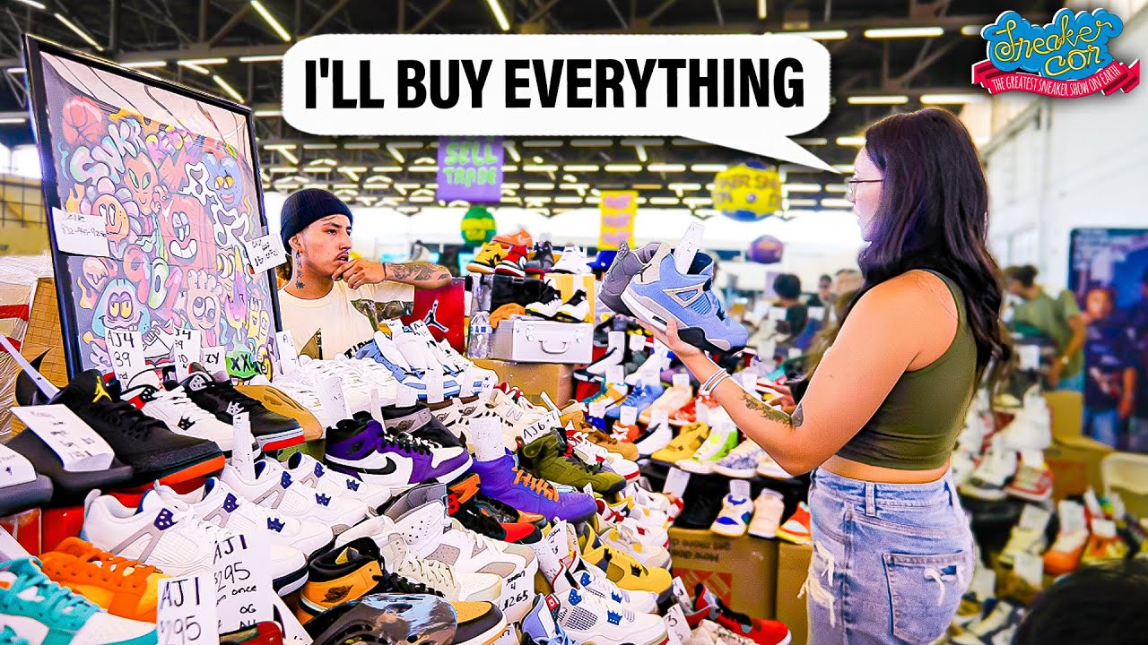SPENDING $47,000 IN 25 MINUTES AT DALLAS SNEAKER CON