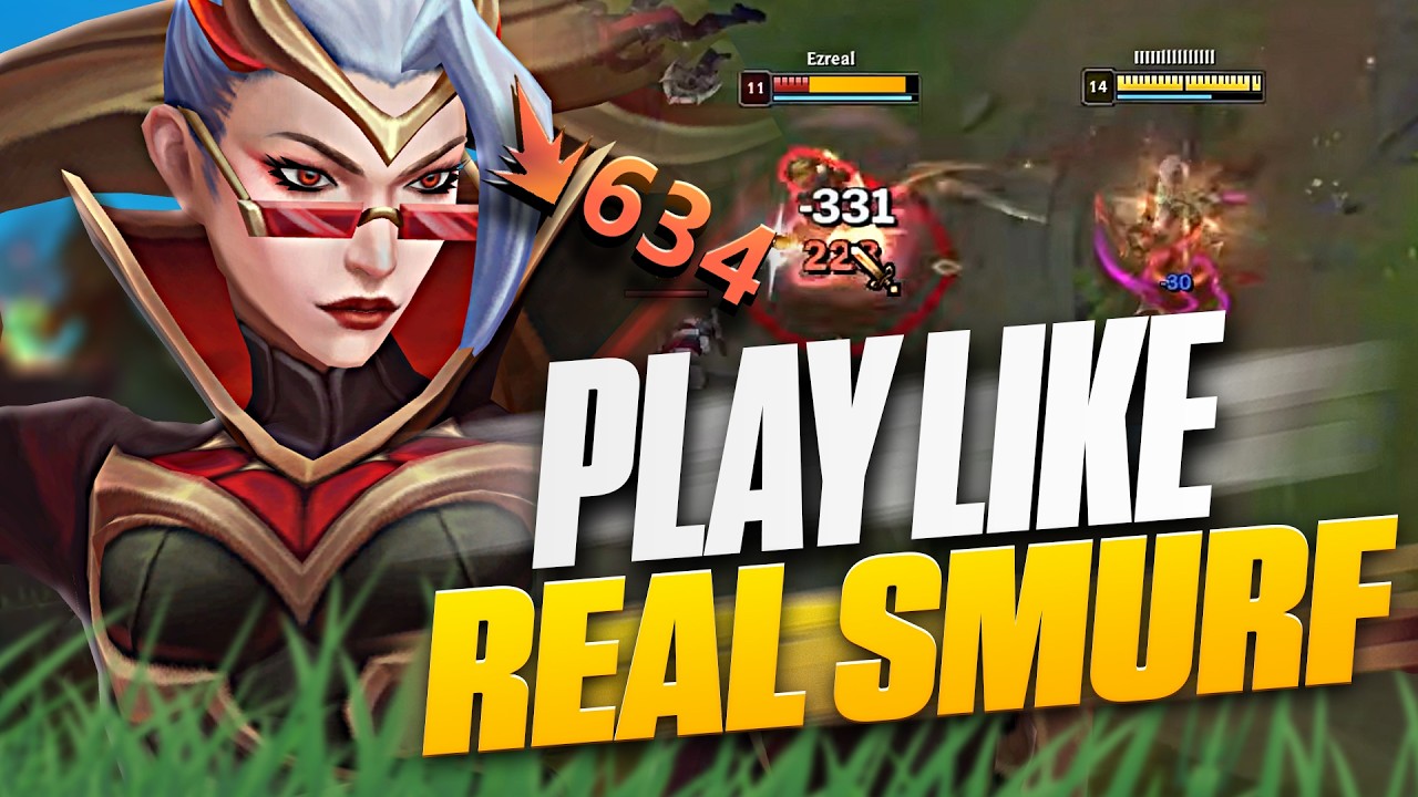 WATCH THIS TO SMURF WITH VAYNE ADC IN GRANDMASTER  - League of Legends Vayne Commentary