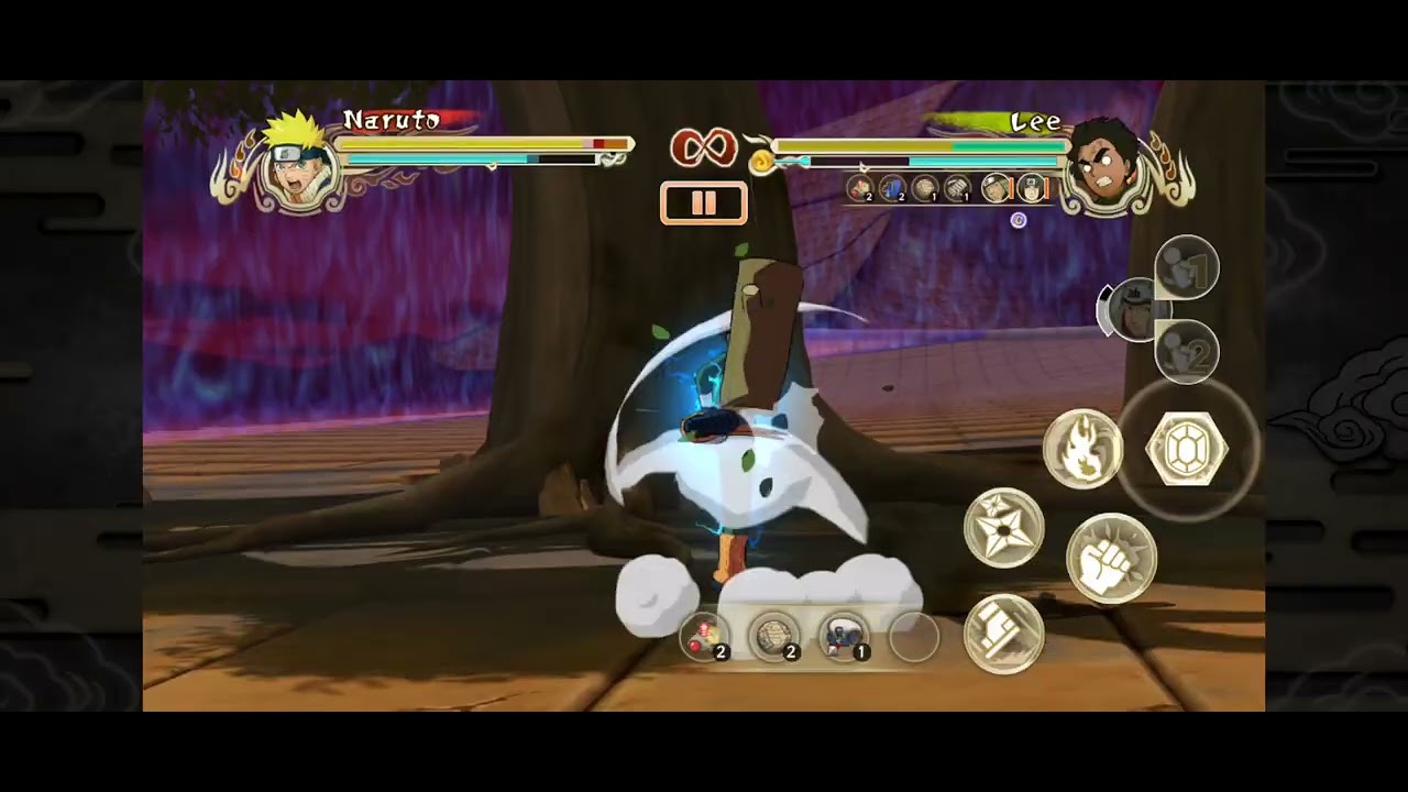Naruto Ultimate Ninja Storm Naruto vs Lee (Eight Gate Mode) (Japanese)