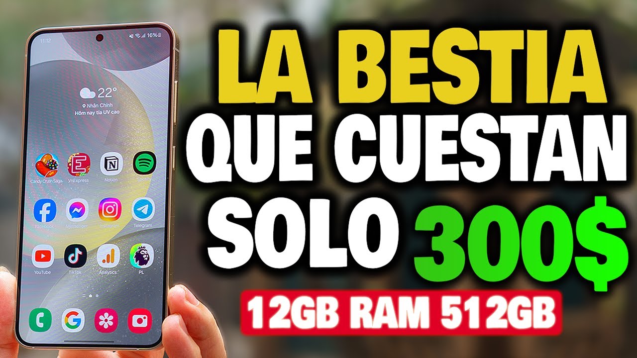 5 TEL&Eacute;FONOS DE GAMA ALTA QUE SOLO CUESTAN 300$ &iexcl;LO MEJOR Y MAS BARATO! 🥇