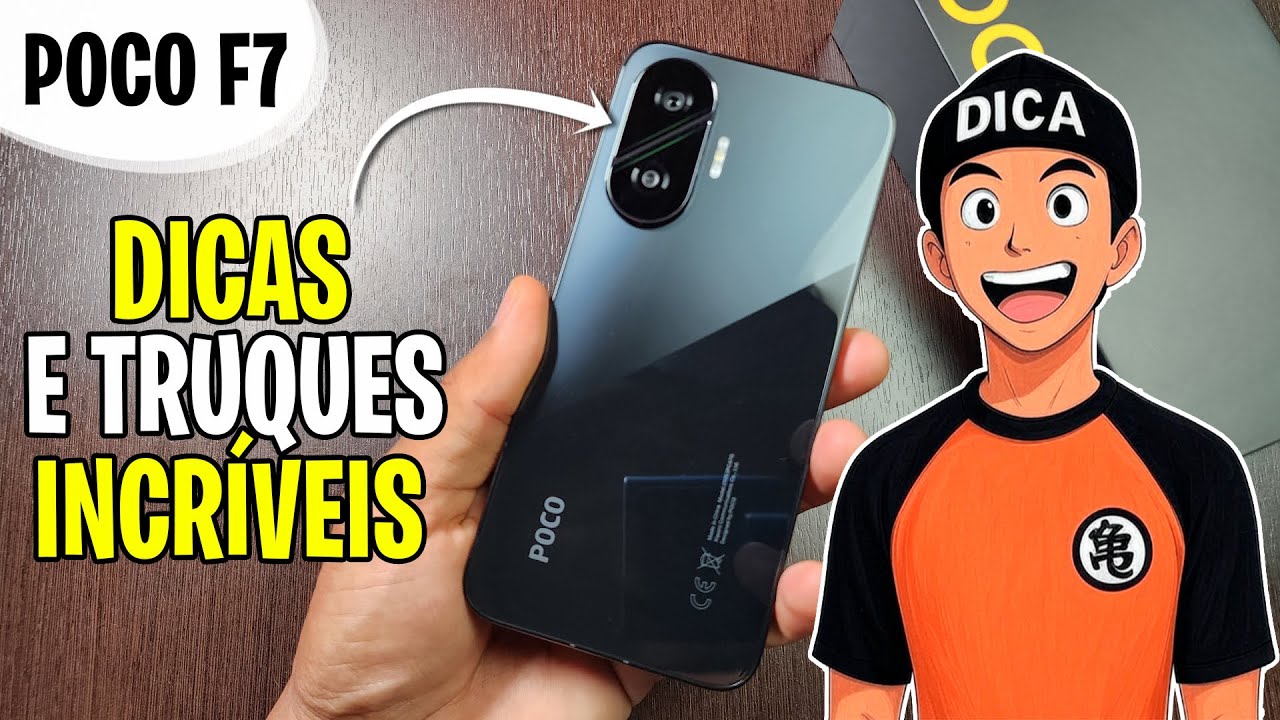 INCRÍVEL DICAS e TRUQUES da CÂMERA do POCO F7