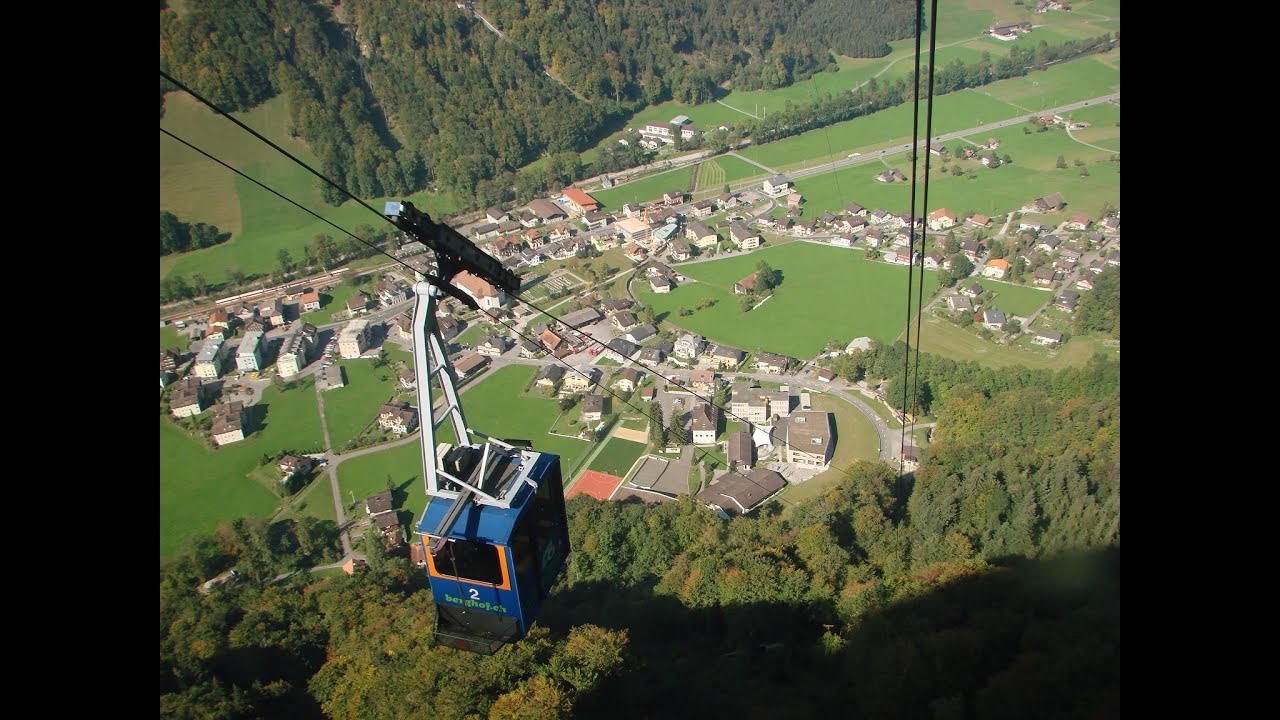 4-PB Pendelbahn Wolfenschiessen - Brändlen (CH)