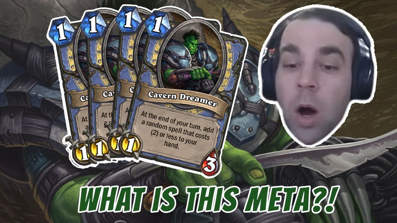 First Draft of the New Meta: FOUR Cavern Dreamers?!?!?! - Hearthstone Arena