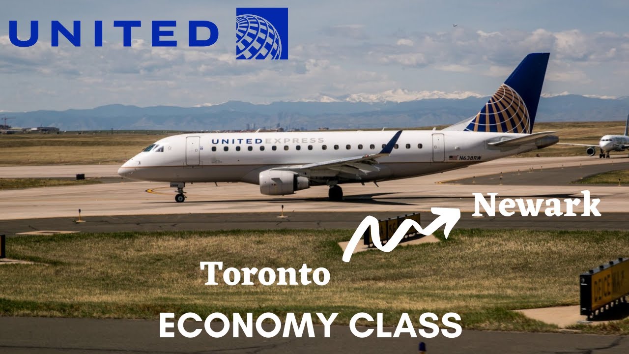 EMBRAER ERJ-175LR United Airlines Toronto to Newark | TRIP REPORT