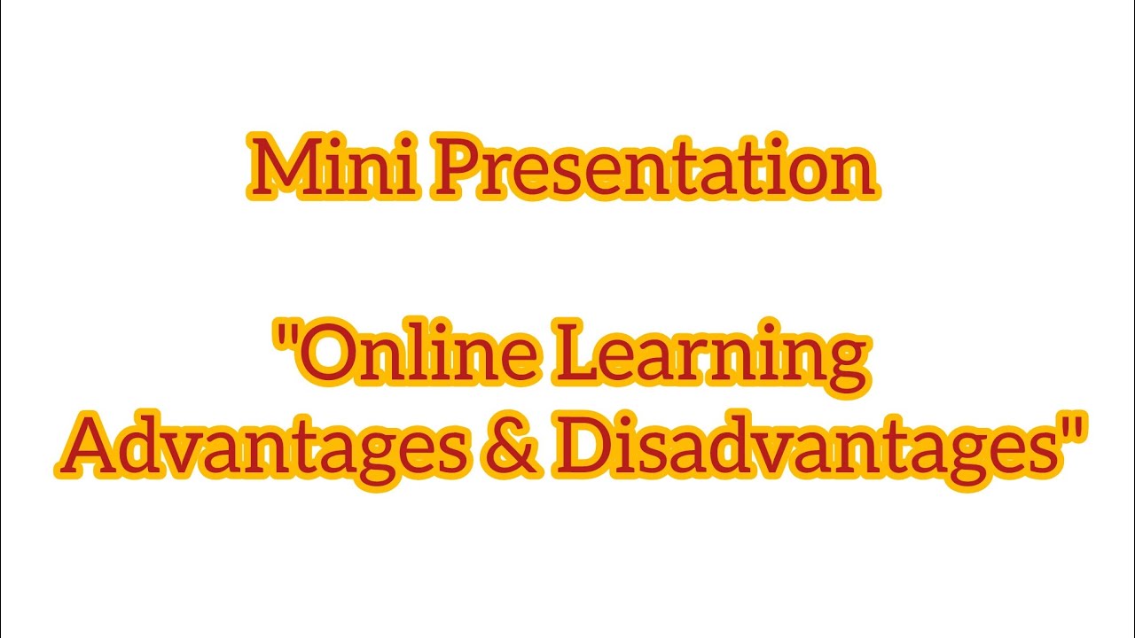 Mini Presentation on 