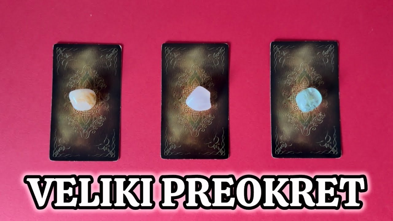 SLEDEĆI VELIKI PREOKRET U VA&Scaron;EM ŽIVOTU🔮✨Izaberi kartu | tarot čitanje✨🔮