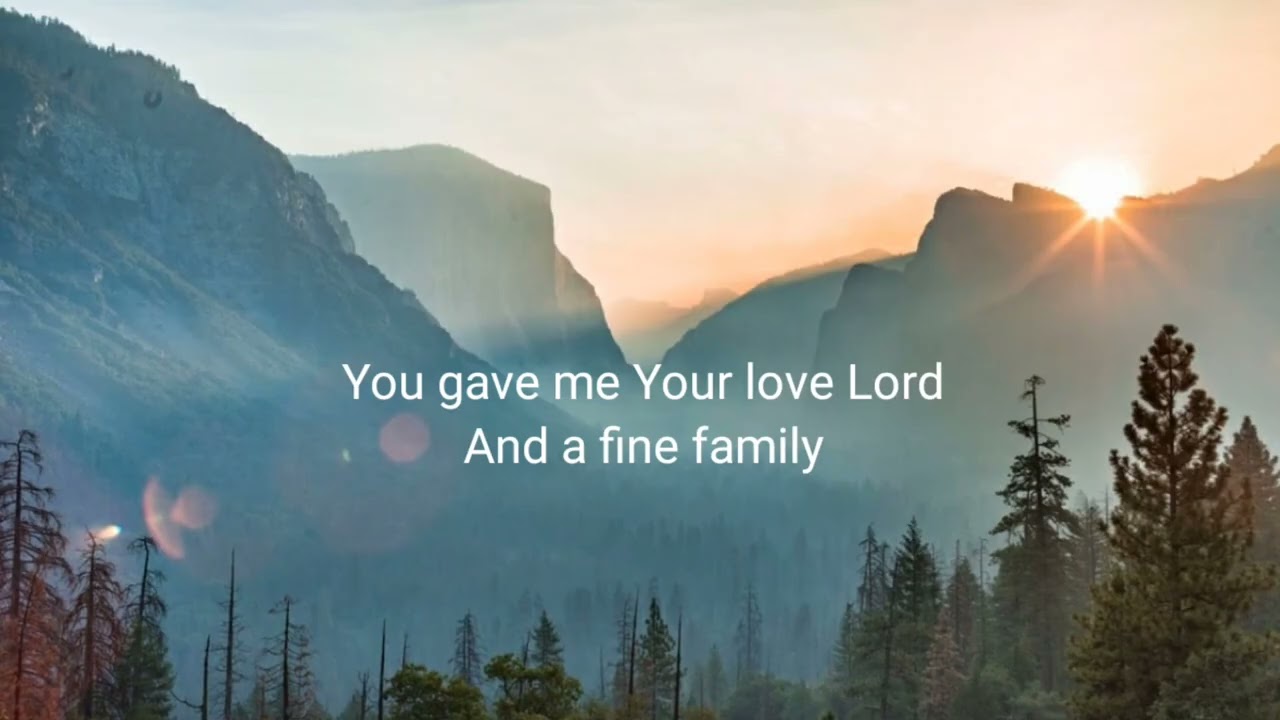 Closing SongThank You Lord For Your Blessing Lyrics