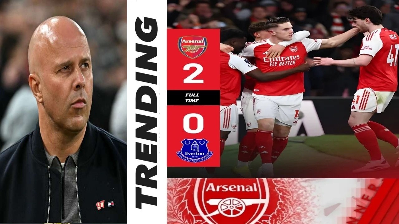 🚨BREAKING: ARSENAL’S CHAMPIONS FINISH STUNS EVERTON AS DOWMAN SMASHES PL RECORD AT 16!