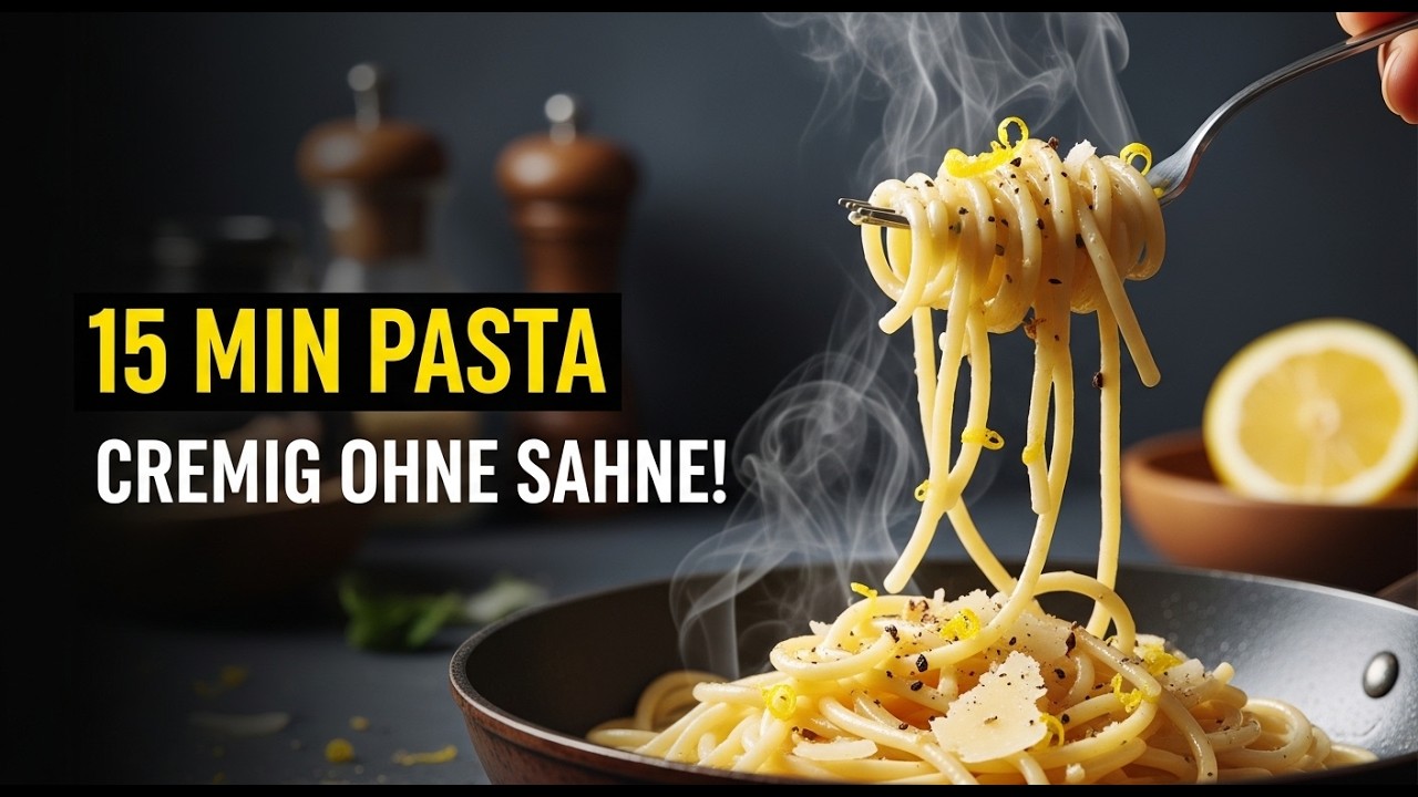 Pasta Rezept in 15 Minuten 🍝 | Schnell, g&uuml;nstig & lecker