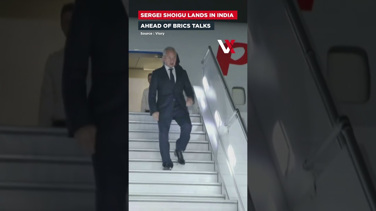 Russia's Shoigu Arrives In New Delhi For Key BRICS Security Meeting | VERTEX