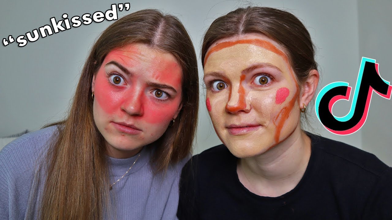 Trying TikTok Makeup Hacks *FAIL*