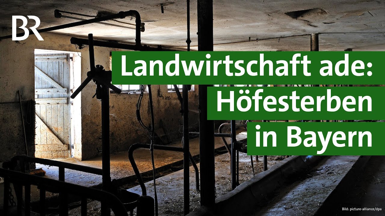 Höfesterben in Bayern: Warum kleine Landwirte ihren Bauernhof aufgeben | Unser Land | BR