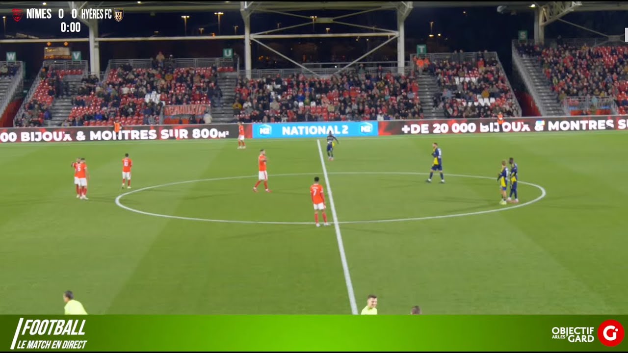 N&Icirc;MES OLYMPIQUE vs HYERES en direct