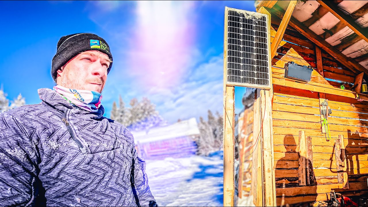 ⚡OFF-GRID⚡: Instalation SOLAIRE dans le Shed + Lumières 💡