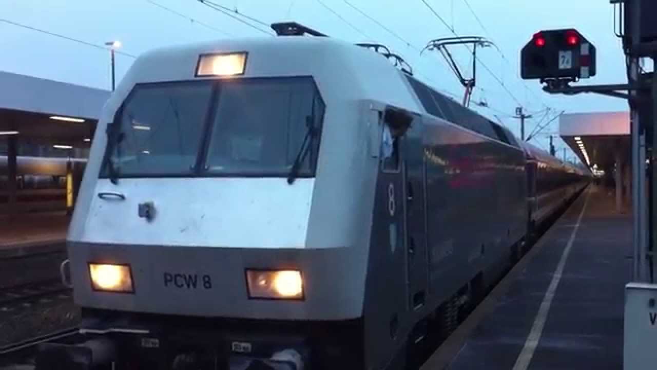 Prototyp-EuroSprinter mit Taurus-Tonleiter und Rheingold-Sonderzug nach Leipzig (HD)
