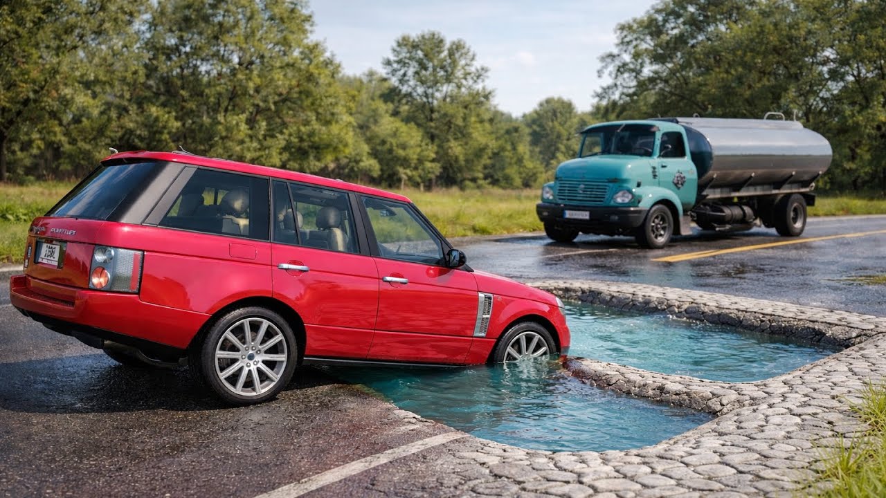 Cars vs Water Potholes 🌊 Challenge BeamNG Drive!