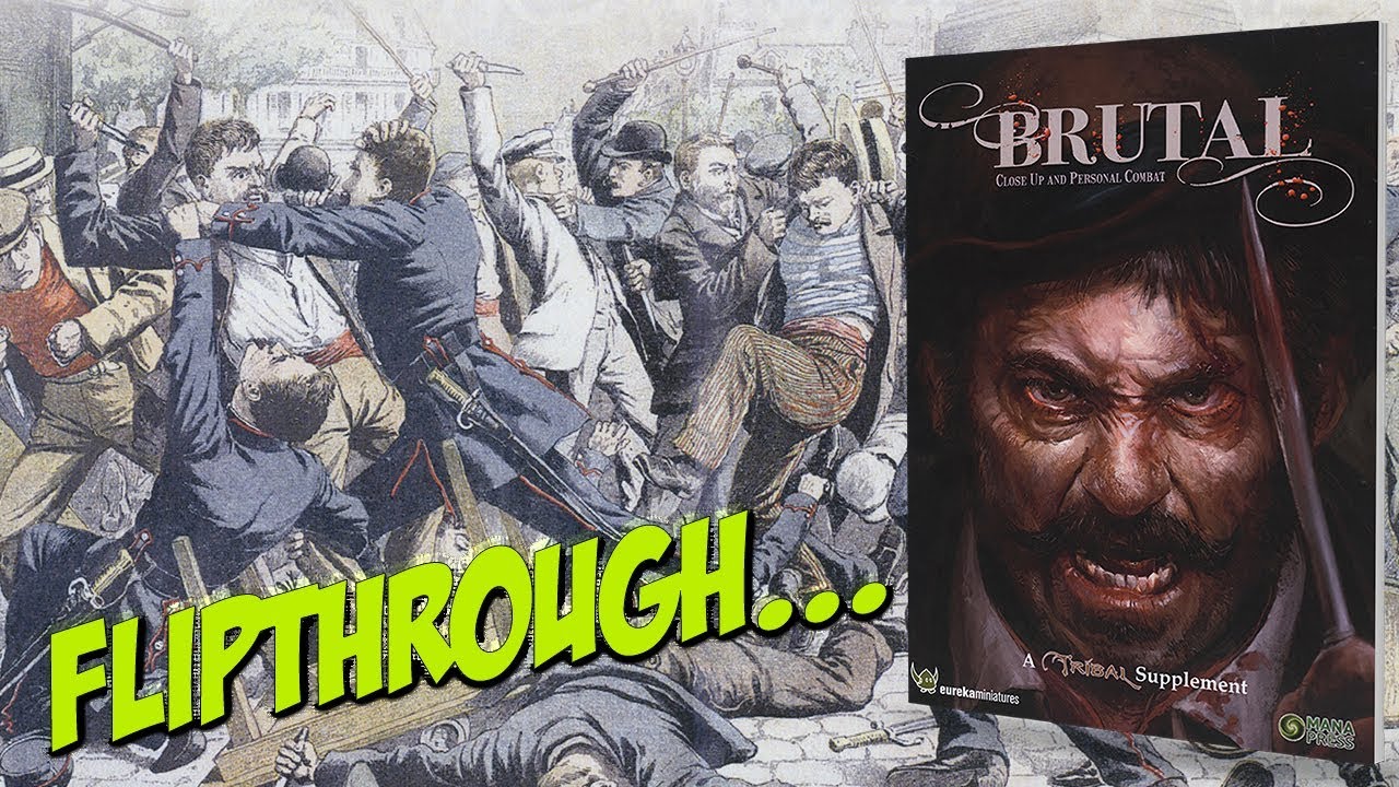 Brutal: A Tribal Supplement | Mana Press | Flipthrough