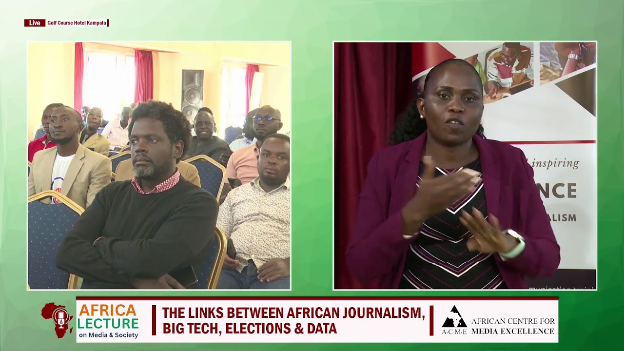 The Links Between African Journalism, Big Tech, Elections and Data.