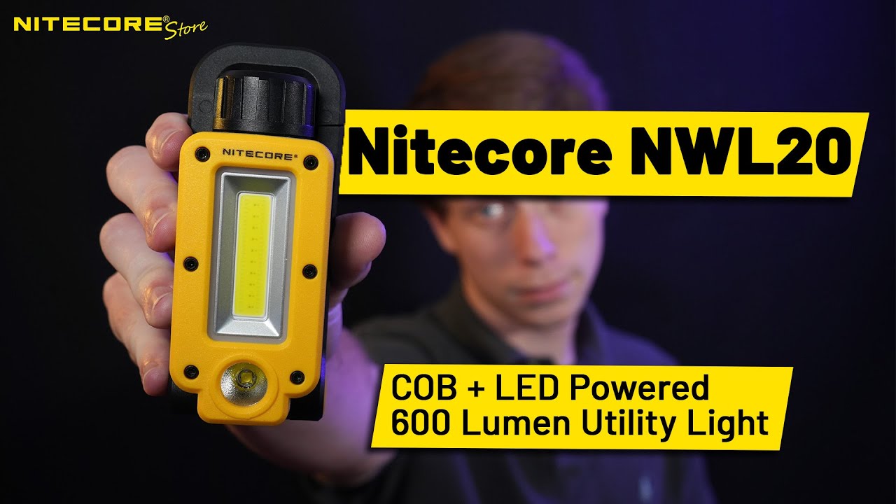 I have NEVER seen a utility light like this before! | Nitecore NWL20