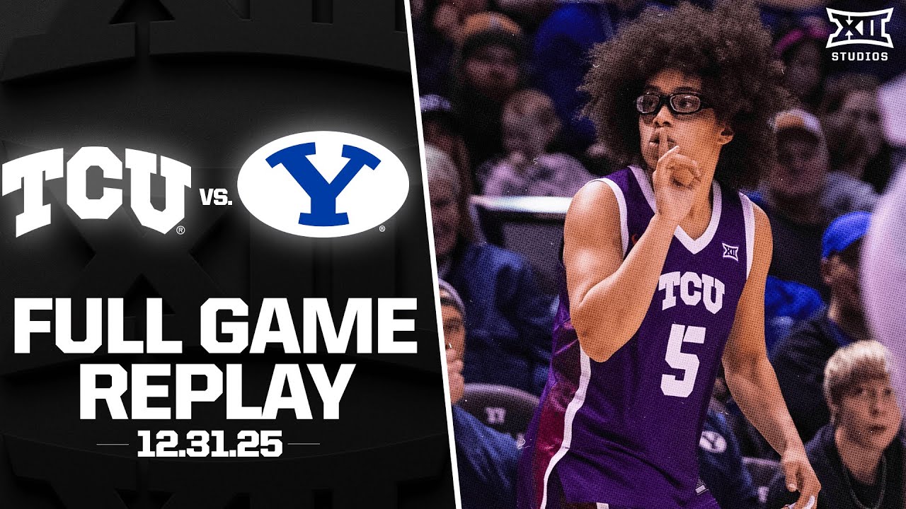TCU vs. BYU Full Game Replay (12.31.25) | 2025-26 Big 12 Women's Basketball