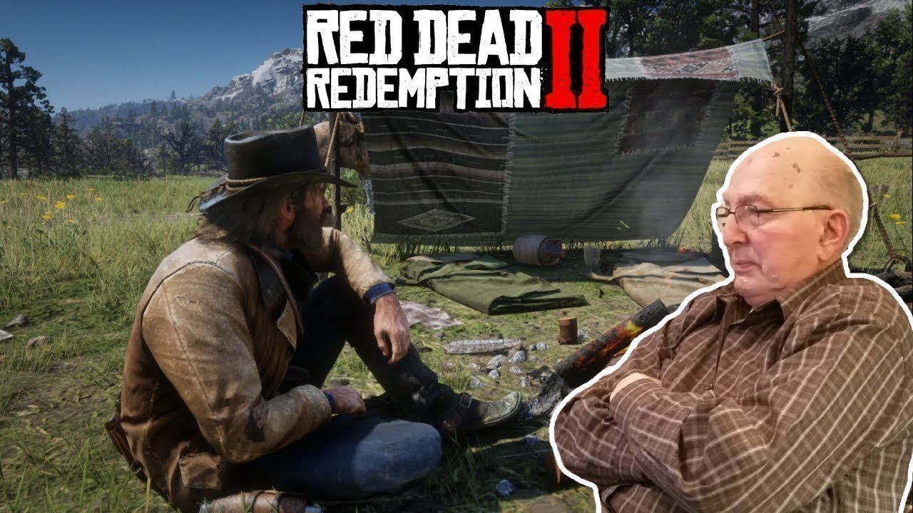 Реакция дедушки на Red Dead Redemption 2