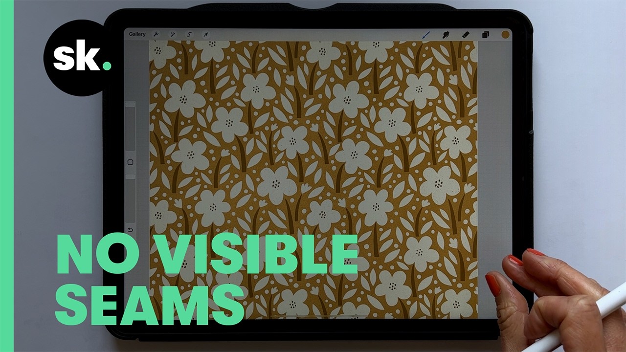 20 Days of Procreate Play | Day 8: Add Seamless Background Texture in Procreate